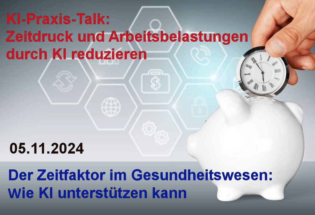 Der Zeitfaktor im Gesundheitswesen: Wie KI unterstützen kann