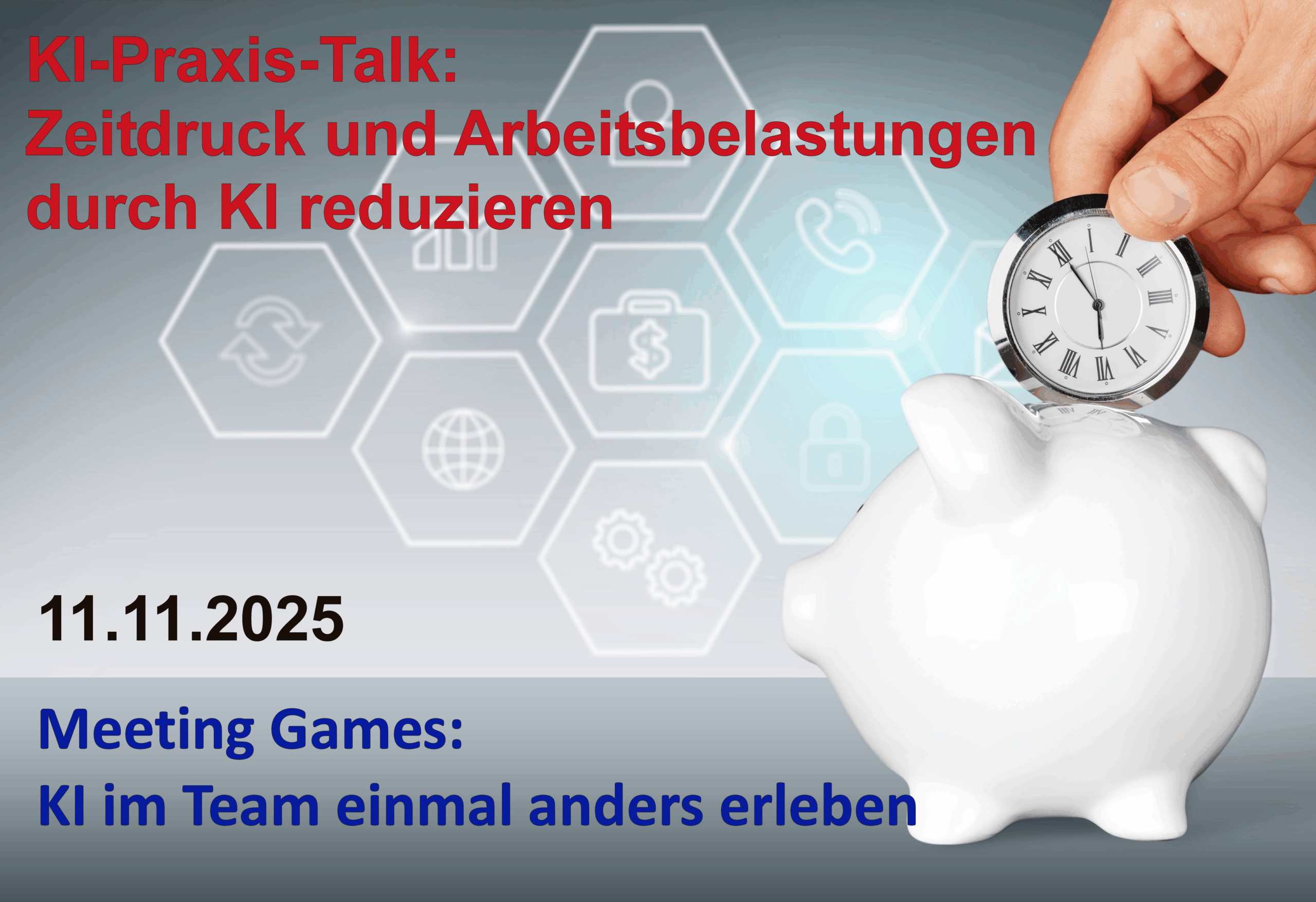 KI-Praxis-Talk:  „Meeting Games: KI im Team einmal anders erleben“