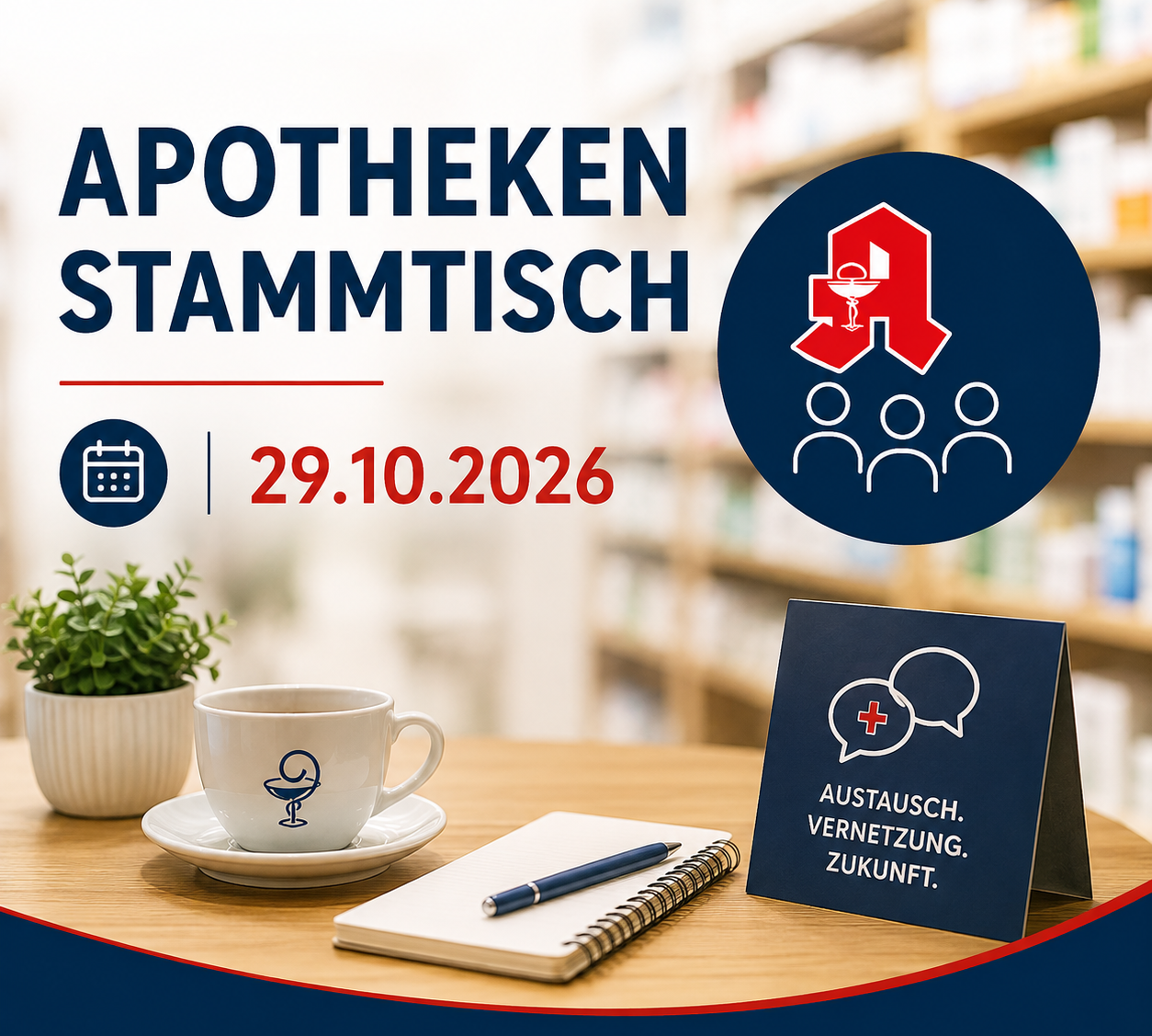 Apotheken-Stammtisch Rostock: „Zwischen Google-Sternen und KI-Suche: Wie Ihre Apotheke sichtbar wird“