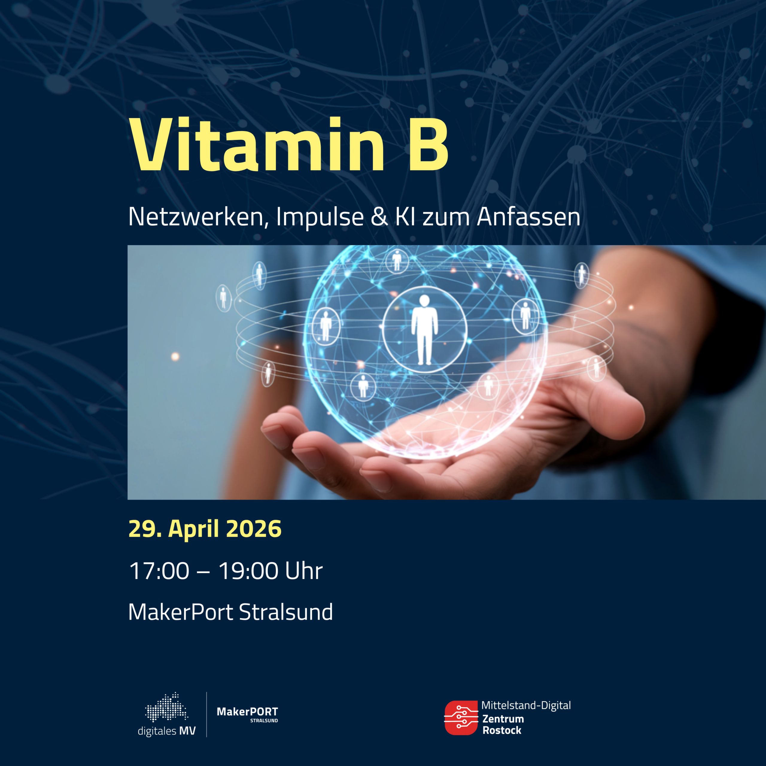 Vitamin B – Netzwerken, Impulse & KI zum Anfassen