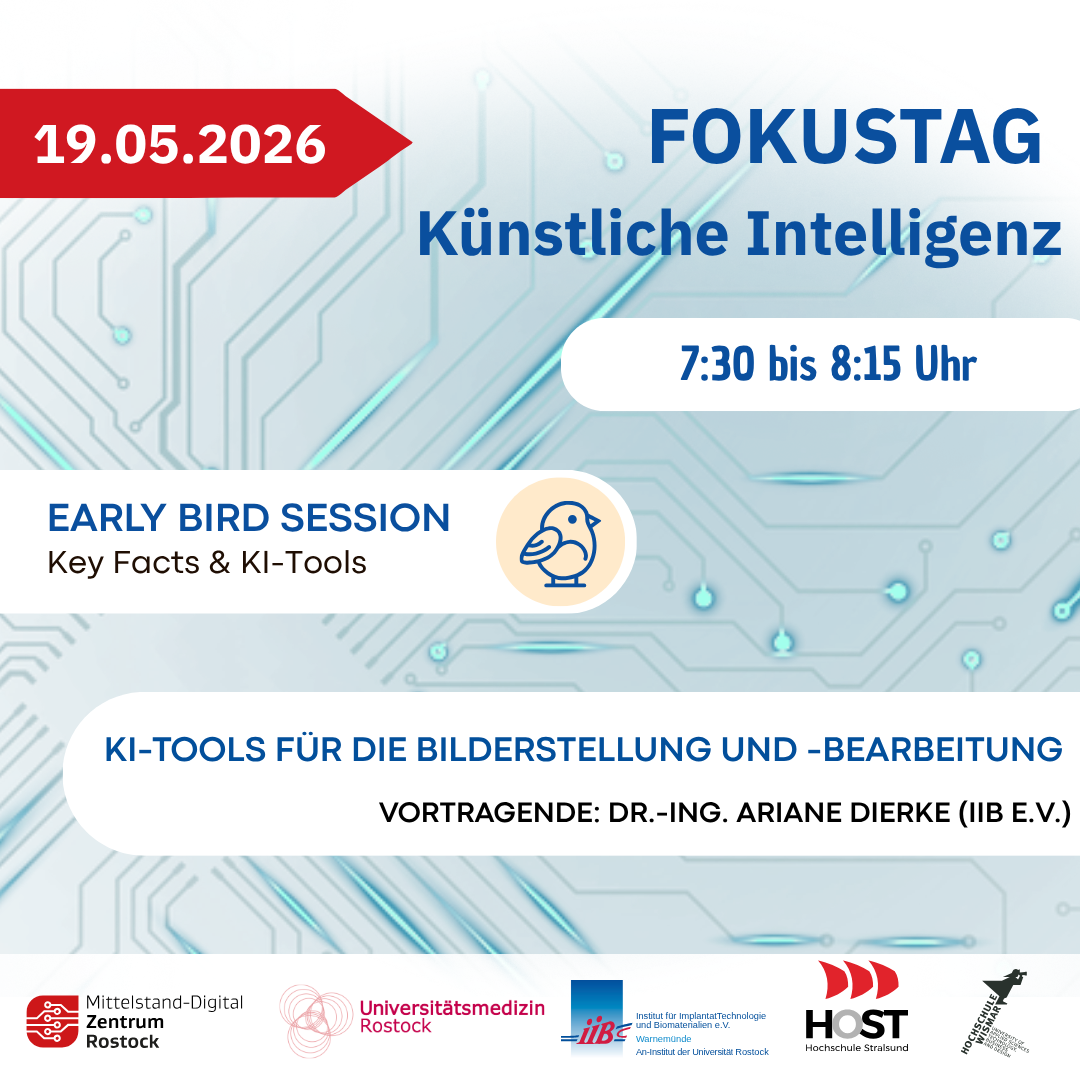 KI-Fokustag: Early Bird Session