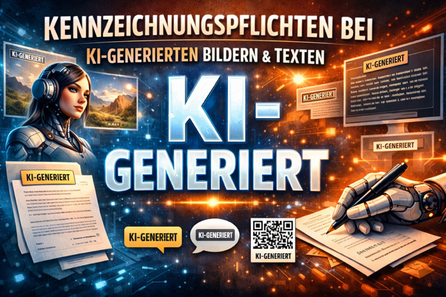 Compliance-Tipps für KMU: Kennzeichnung von KI generierten Texten und Bildern